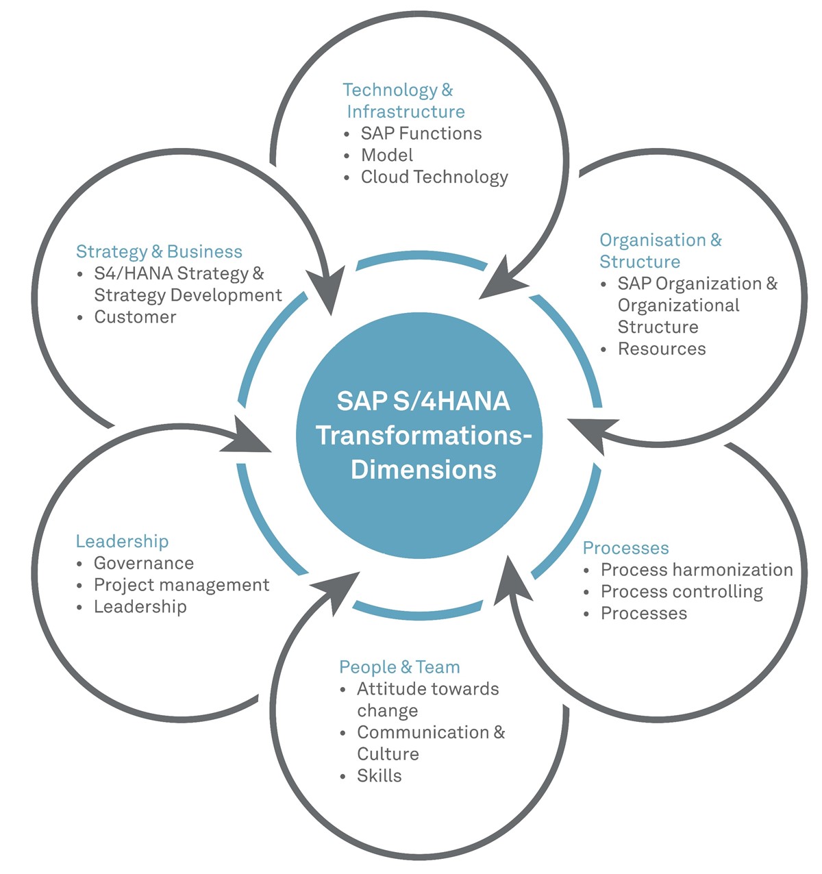 S4HANA Transformations-Dimensionen